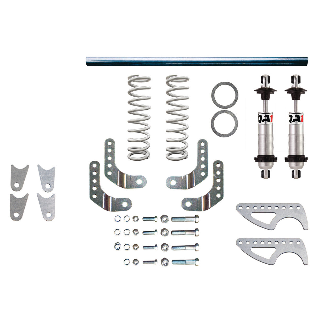 QA1 ALN2000K-1 Pro Rear Weld-In Coilover Kit Non Adjustable Shock 130/250lb/in. Spring for 3.25in. Axle Tube