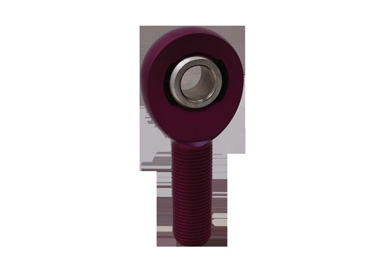 QA1 AML8-10PU A Series Aluminum Loader Slot Rod End 1/2in. Bore 5/8in.-18 LH Male Thread PTFE Lined