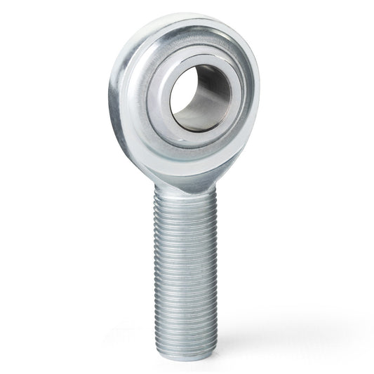 QA1 CMR4 C Series 2 Piece Carbon Rod End 1/4in. Bore 1/4in.-28 RH Male Thread