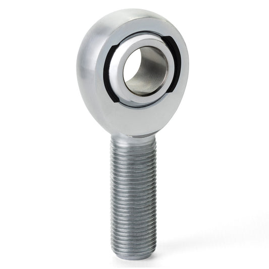 QA1 EXML4 EX Series Carbon Loader Slot Rod End 1/4in. Bore 1/4in.-28 LH Male Thread PTFE Lined