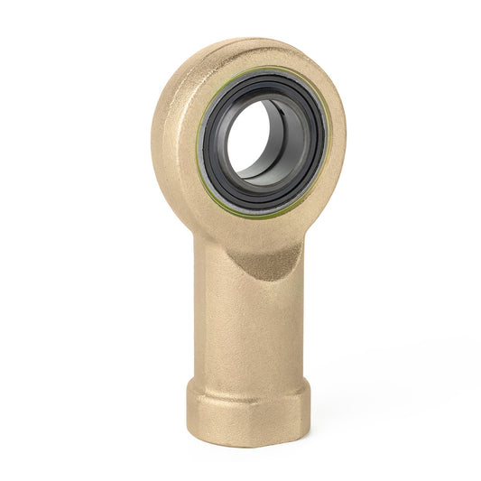 QA1 KFR24 K Series 3 Piece Carbon Rod End 1-1/2in. Bore 1-1/2in.-12 RH Female Thread