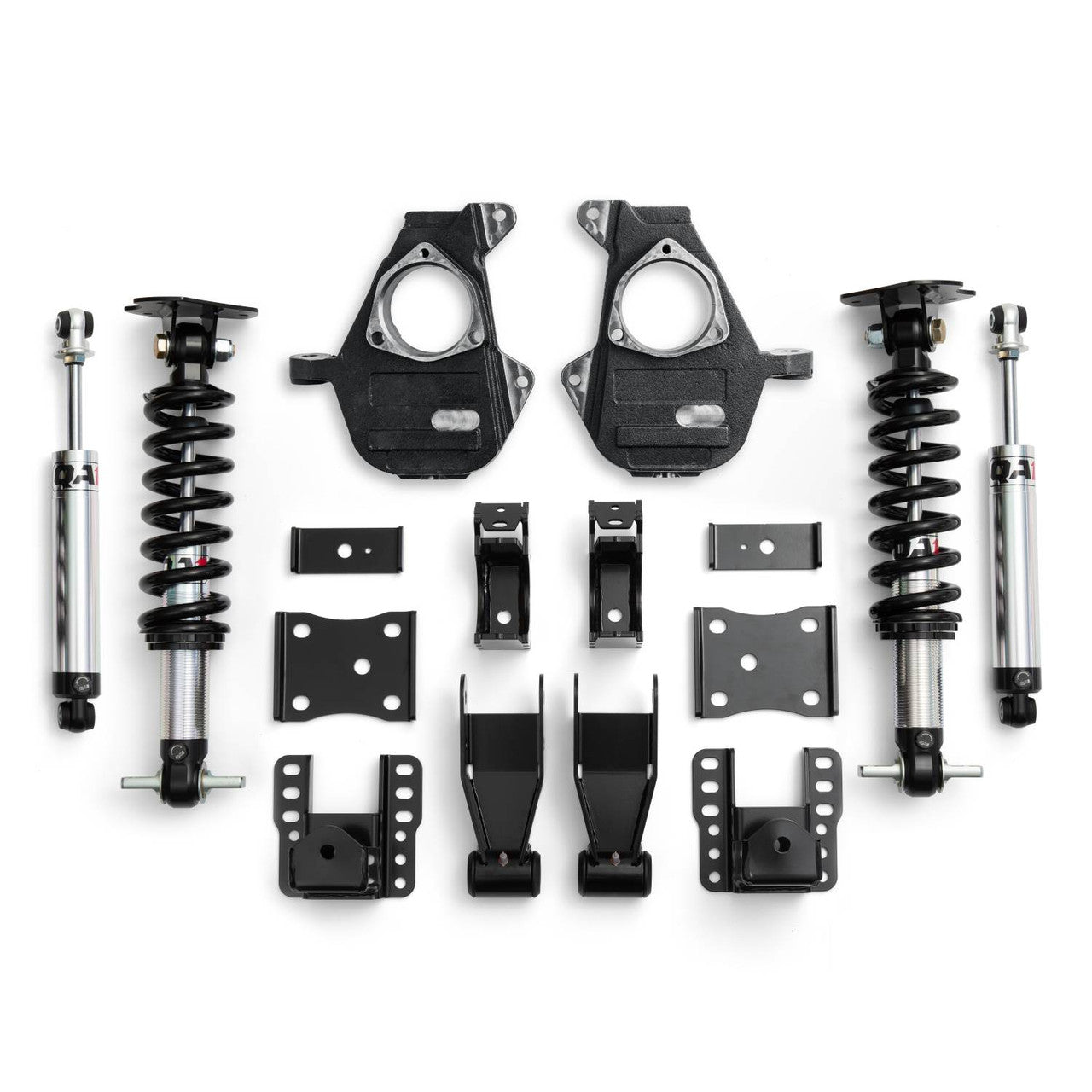QA1 LK11-GMT03 4/6 Lowering Kit 07-16 Silverado/Sierra 1500 2WD Cast Steel Arms Single Adjustable