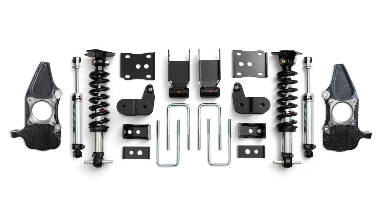 QA1 LK12-FF02 3/5 Lowering Kit 15-20 F150 4WD W/Spindles Double Adjustable
