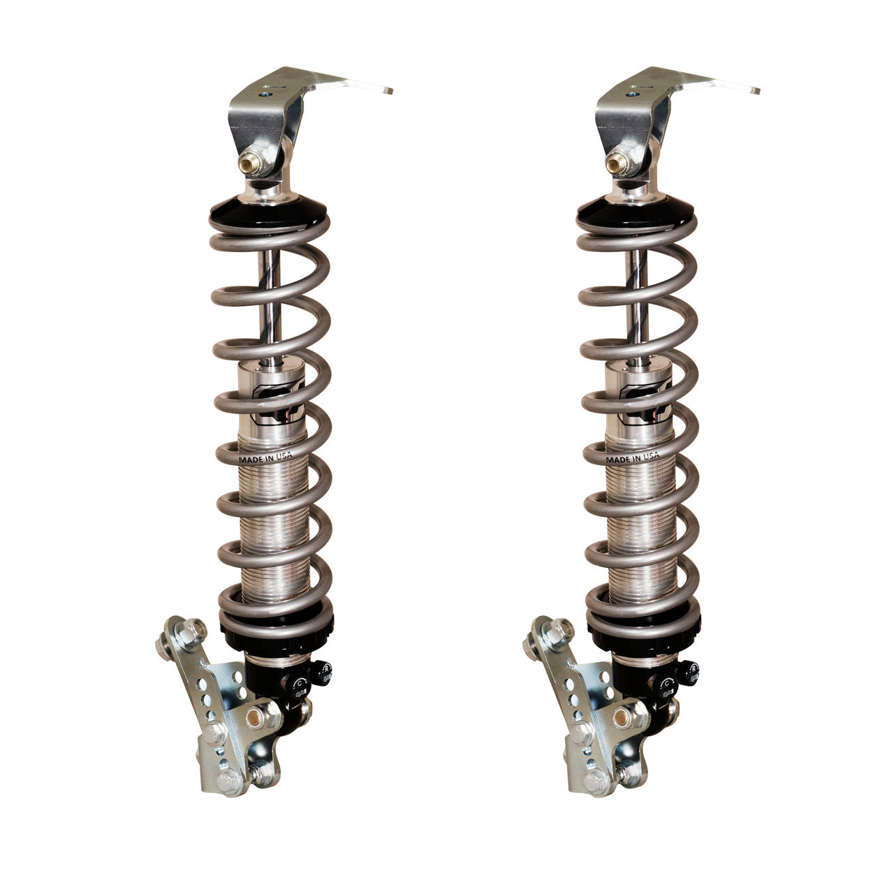 QA1 RCK52364 Rear Pro Coil Shock System1971-1976 GM B-Body Double Adjustable 12in. 250lb. Springs
