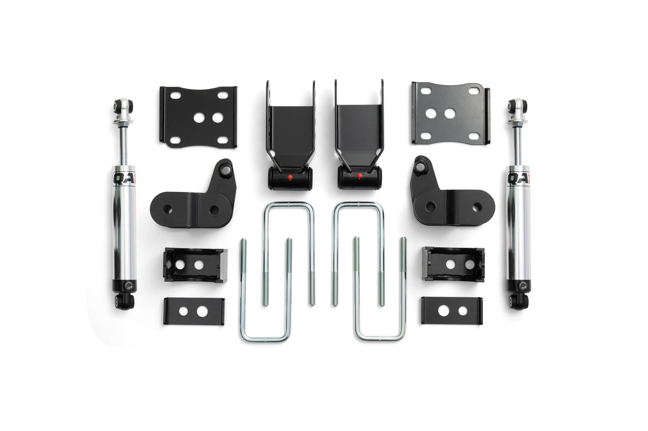 QA1 RDK52629 Rear Drop Kit 15-20 F150 3.5in.-5.5in. Drop Single Adjustable