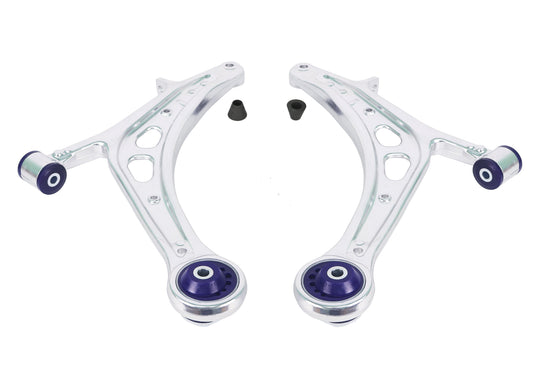 SuperPro Alloy Front Lower Control Arm Set - Additional Positive Caster