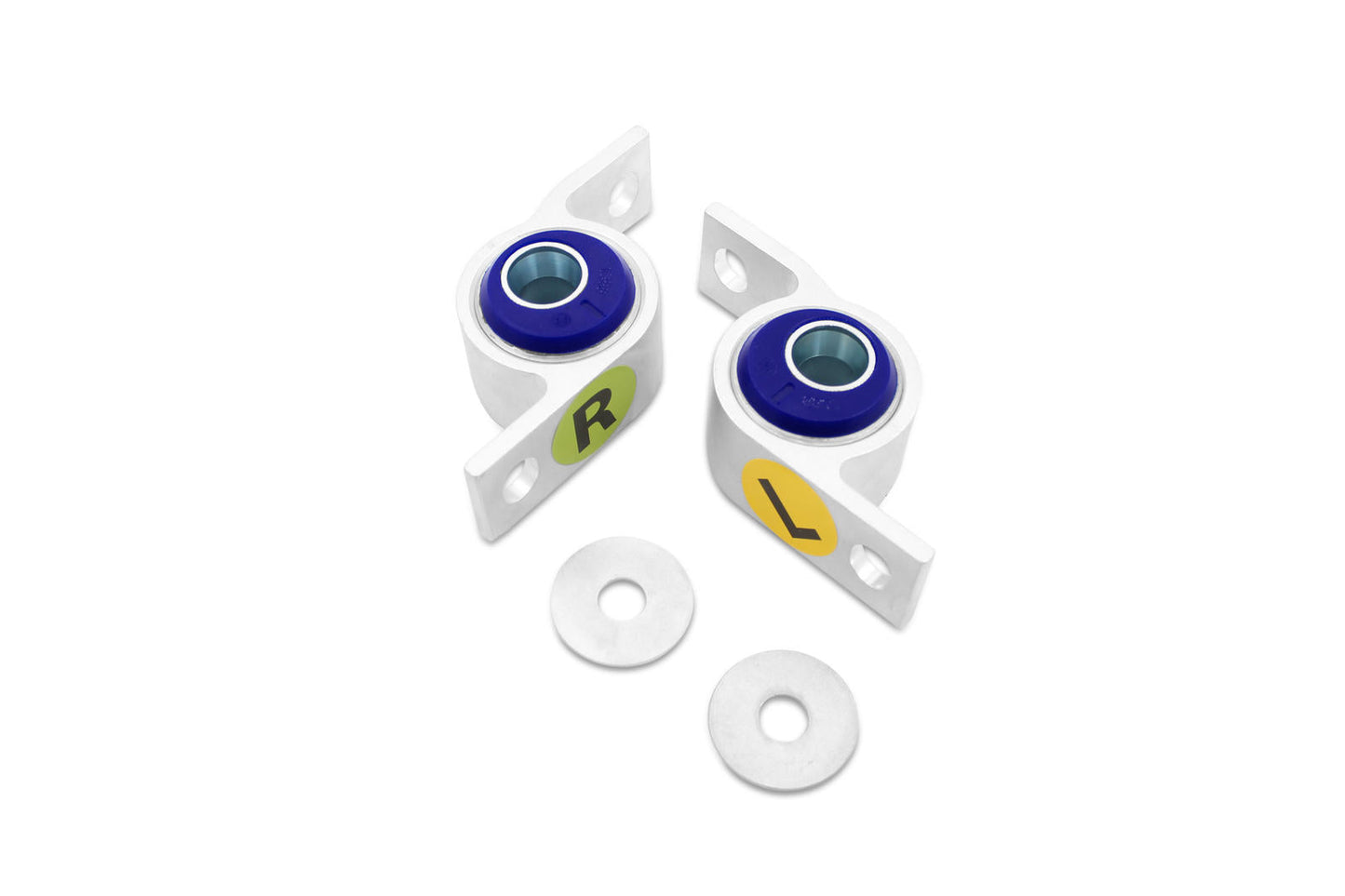 Front Lower Control Arm - Geometry Optimized Rear Mounting Bracket &amp; Bushing Set