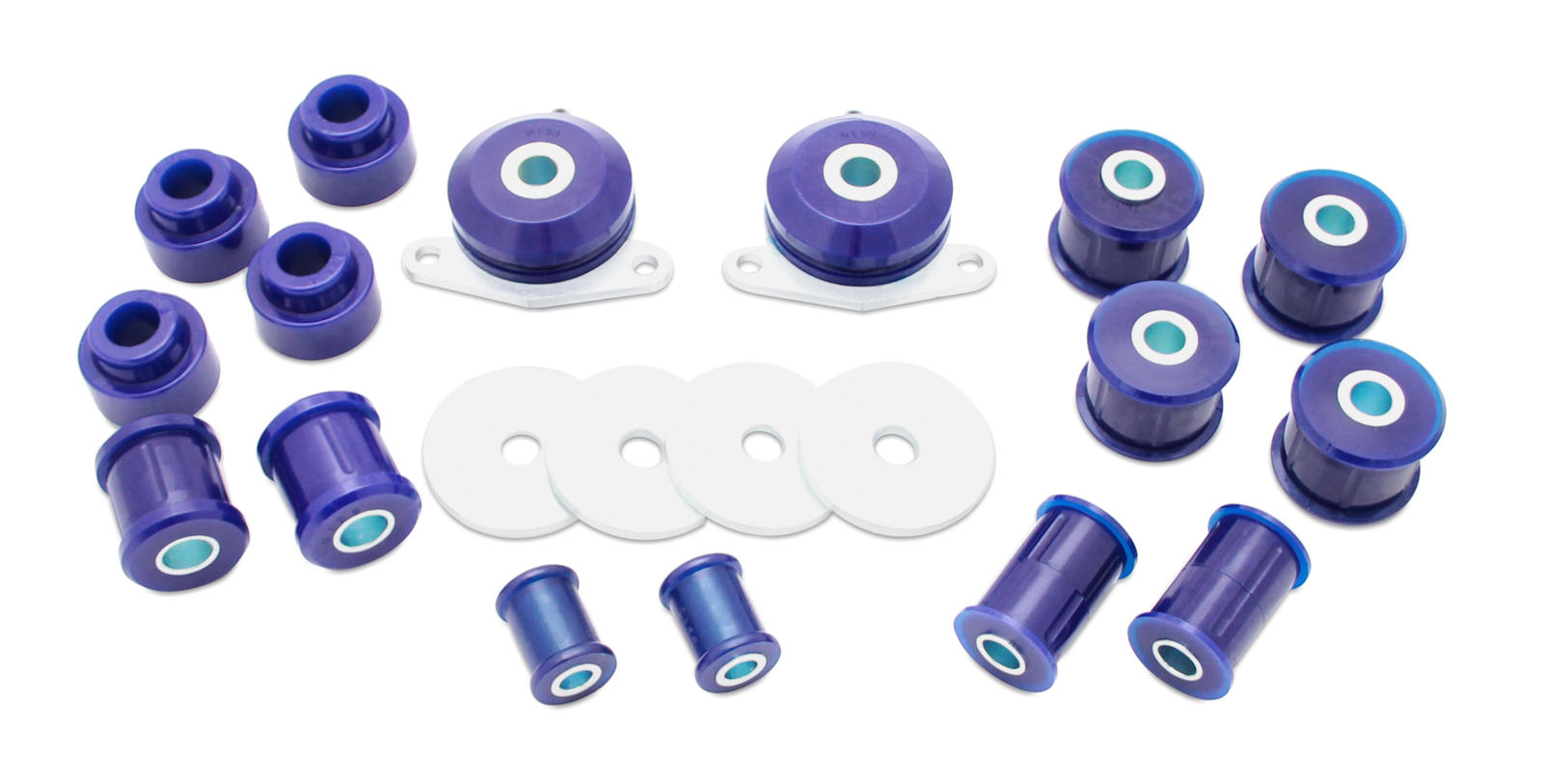 Front and Rear Radius Arms &amp; Panhard Rods Bushing Kit