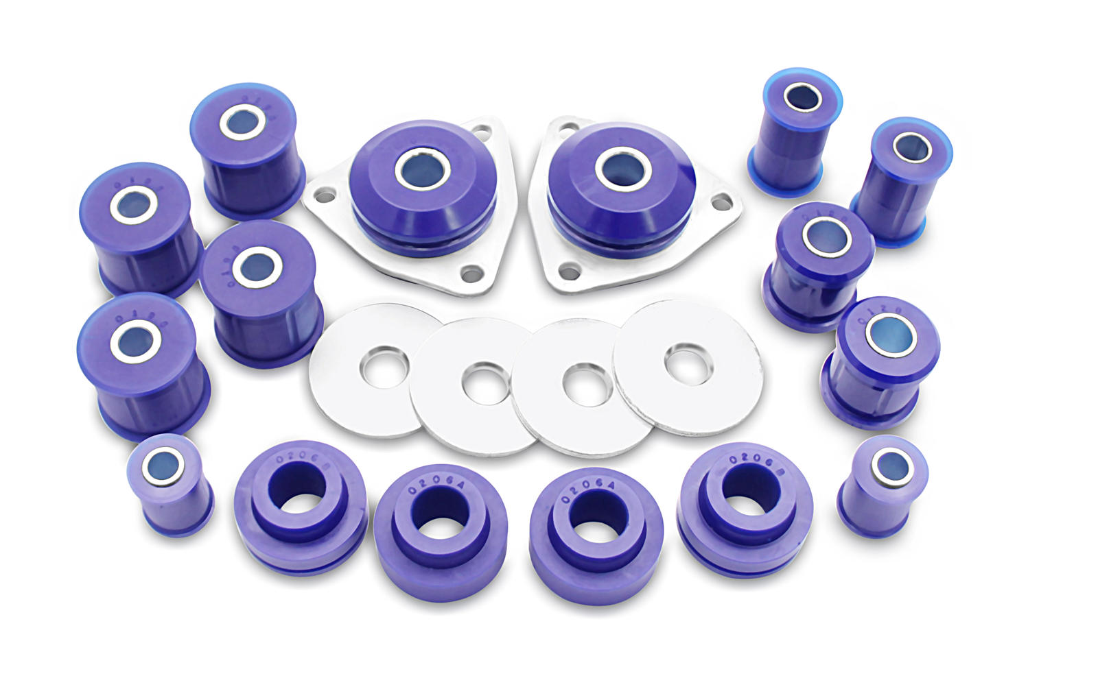 Front and Rear Radius Arms &amp; Panhard Rods Bushing Kit