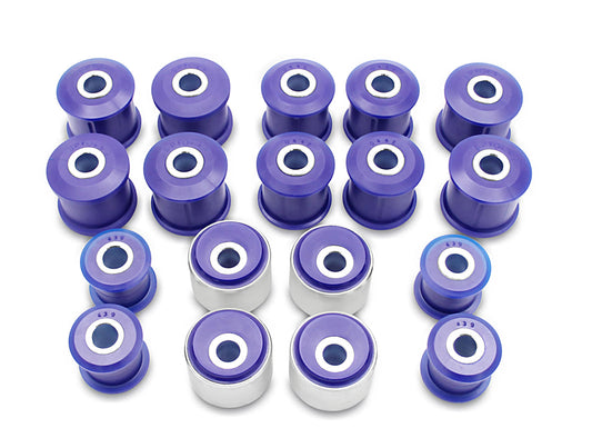 Front and Rear Radius Arms &amp; Panhard Rods Bushing Kit - Moderate Lift Caster Correction