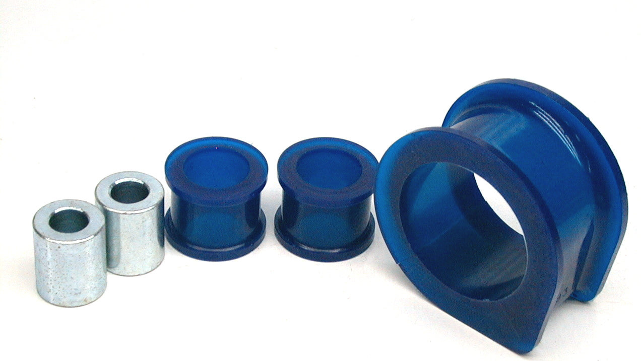 Front Steering Rack &amp; Pinion Mount Bushing Kit (50mm O.D. Rack Housing)