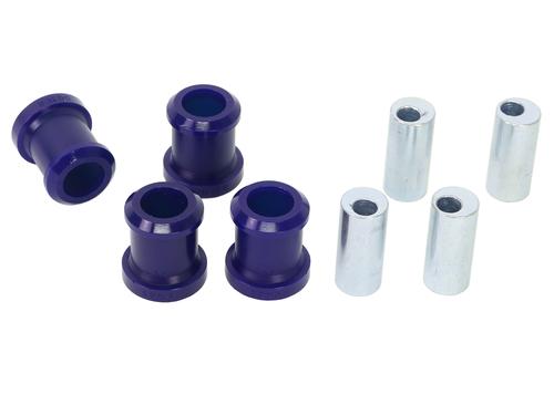 Front Upper Control Arm Inner Bushing Kit - Camber Adjustable Double Offset (Stainless Steel Hardware)