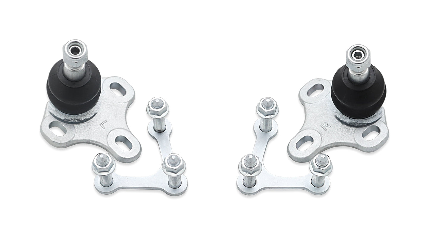 Front Camber Adjustable Roll Center &amp; Bump Steer Correcting Ball Joint Set MK5/MK6