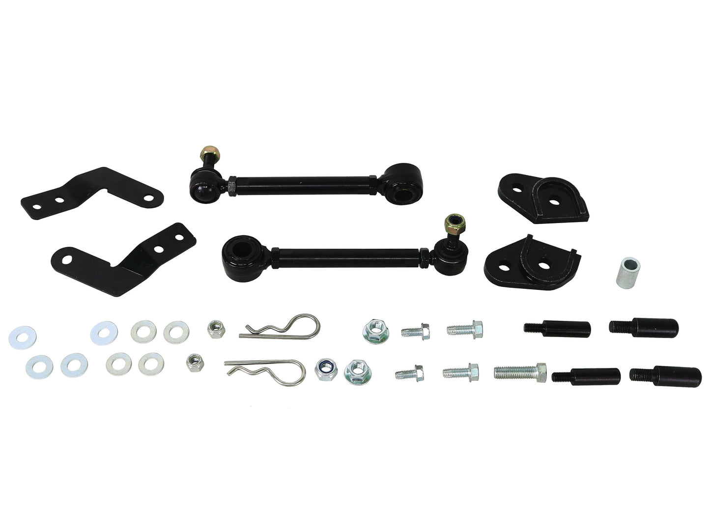 Extended Heavy Duty Quick Disconnect Front Sway Bar Link Set