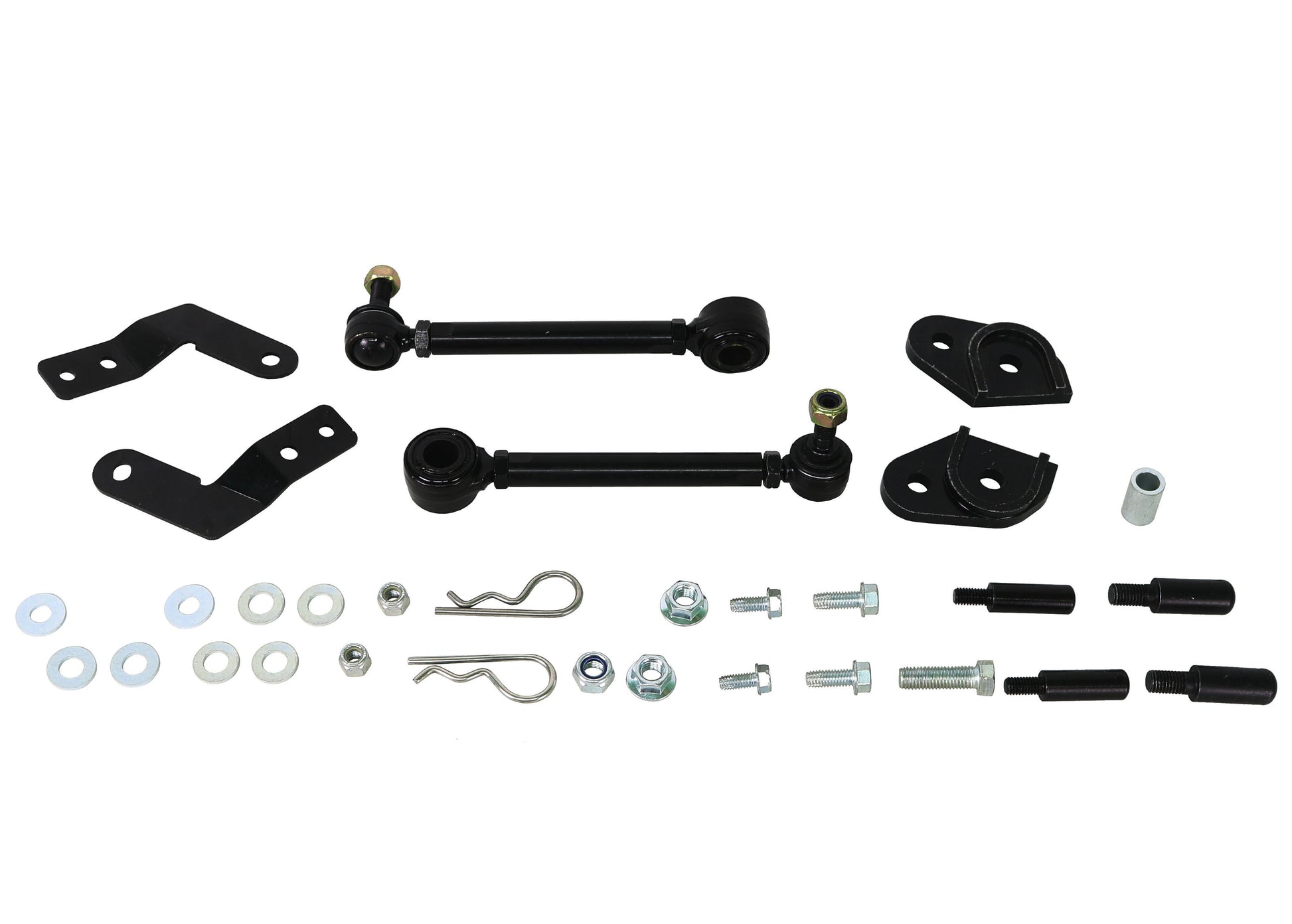 Extended Heavy Duty Quick Disconnect Front Sway Bar Link Set