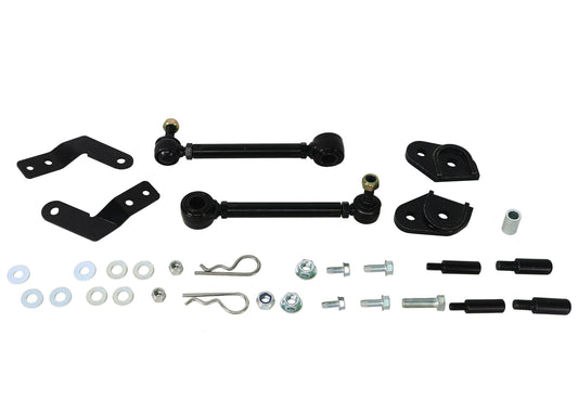 Extended Heavy Duty Quick Disconnect Front Sway Bar Link Set