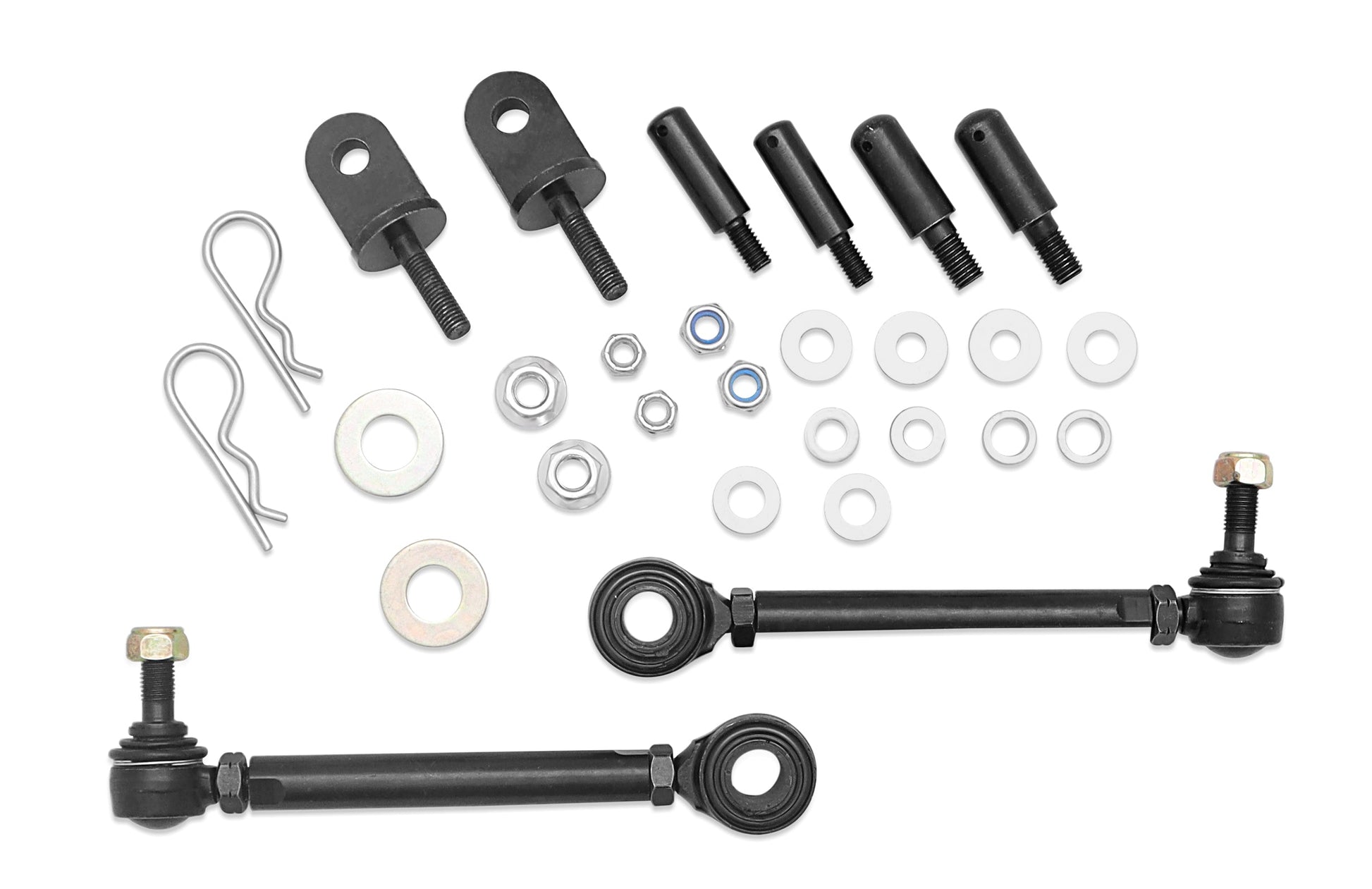 Extended Heavy Duty Quick Disconnect Front Sway Bar Link Set