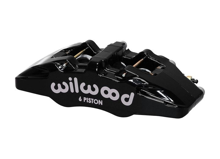 Wilwood Caliper-Forged Dynapro 6 5.25in Mount-Anodized-L/H 1.62/1.38in/1.38in Pistons .81in Disc