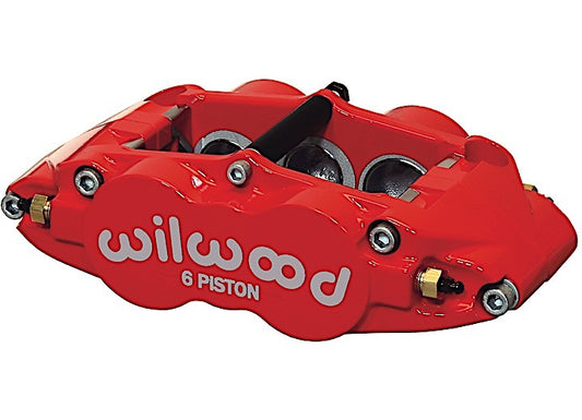 Wilwood Caliper-Forged Narrow Superlite 6R-R/H 1.75/1.25in/1.25in Pistons 1.25in Rotor - Anodized