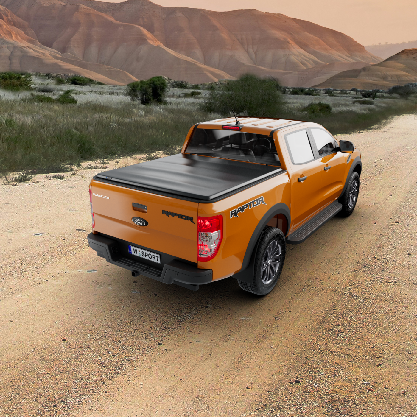Worksport 20-3736 Tonneau Cover for Select Ford Rangers with 6' Beds