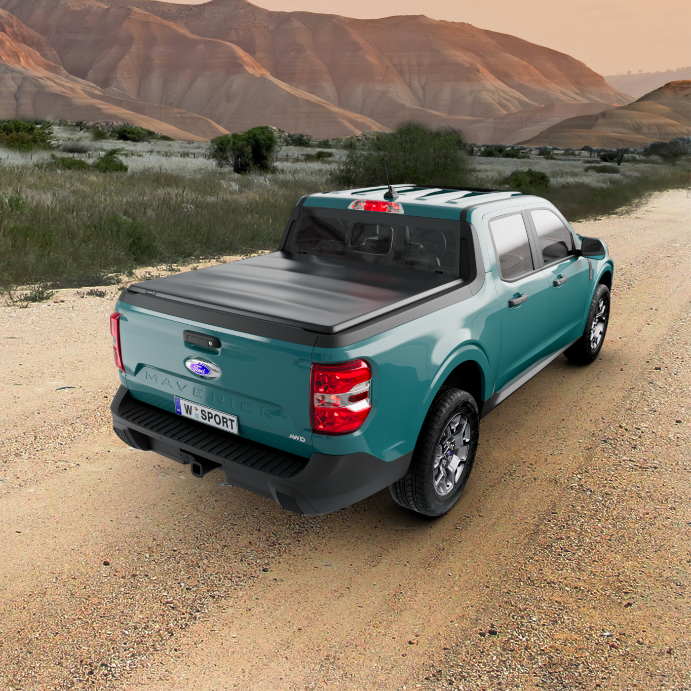 Worksport 20-3814 Tonneau Cover for Select Ford Mavericks with 4'5" Beds