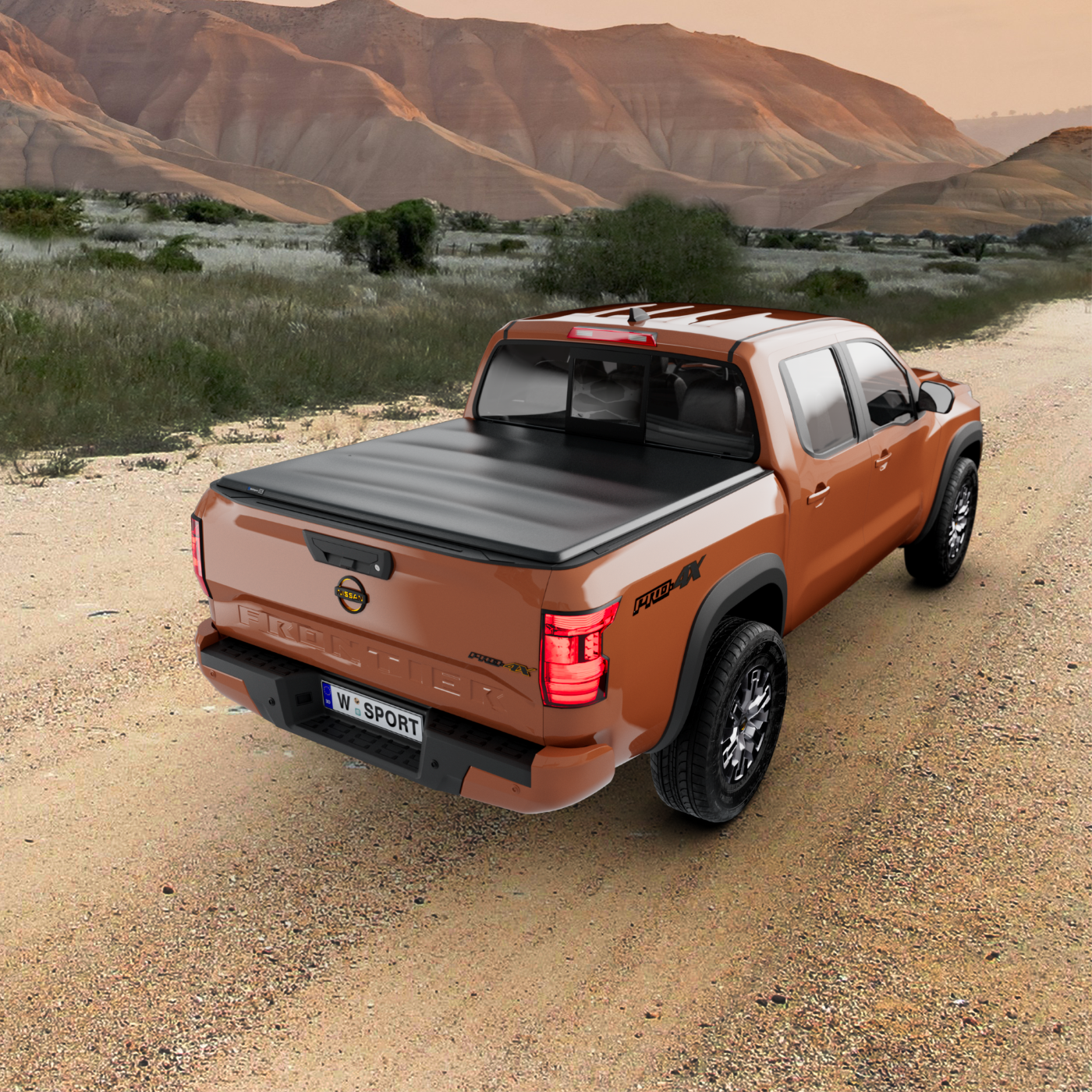 Worksport 20-5826 Tonneau Cover for Select Nissan Frontiers with 6' Beds
