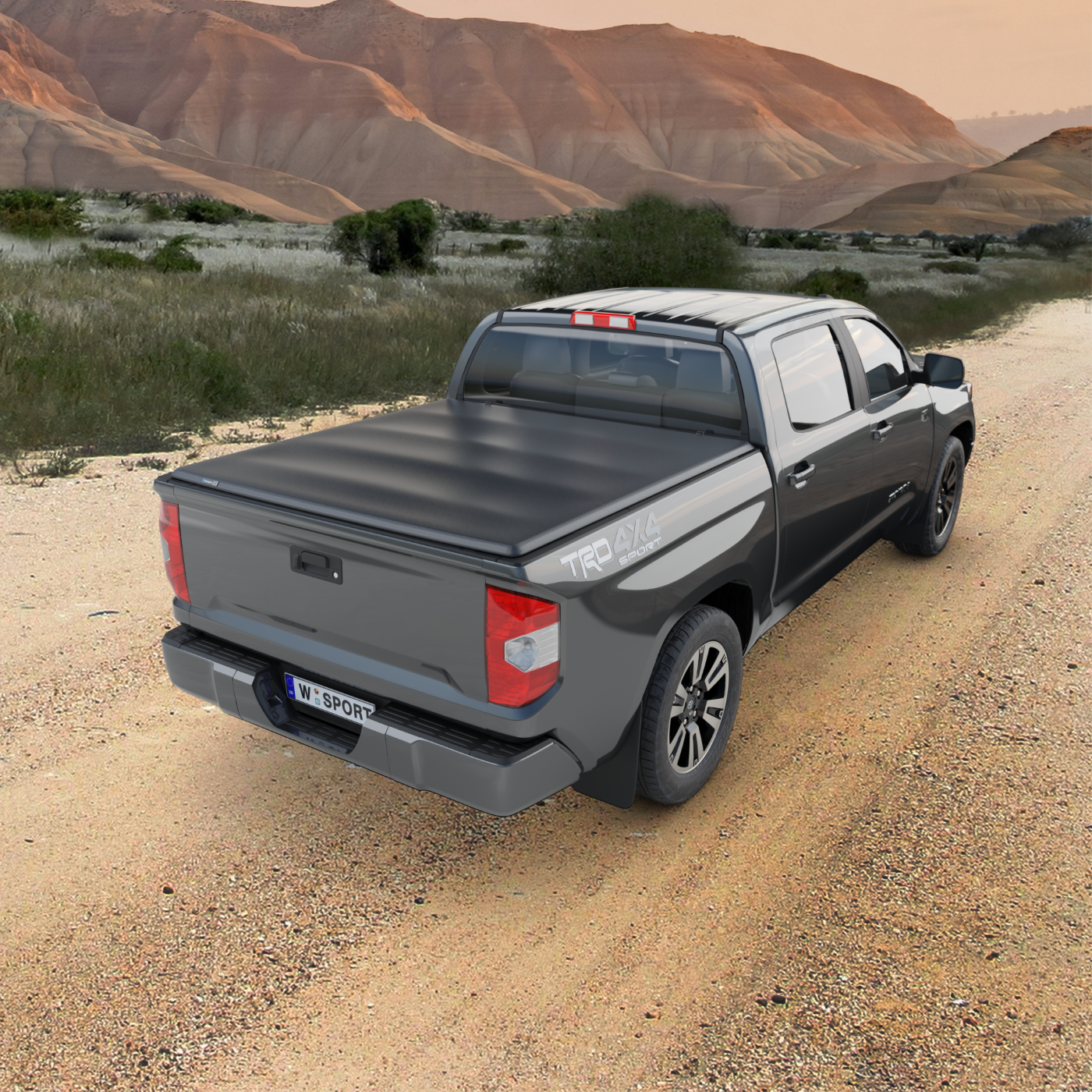 Worksport 20-7736 Tonneau Cover for Select Toyota Tundras with 6'6" Beds