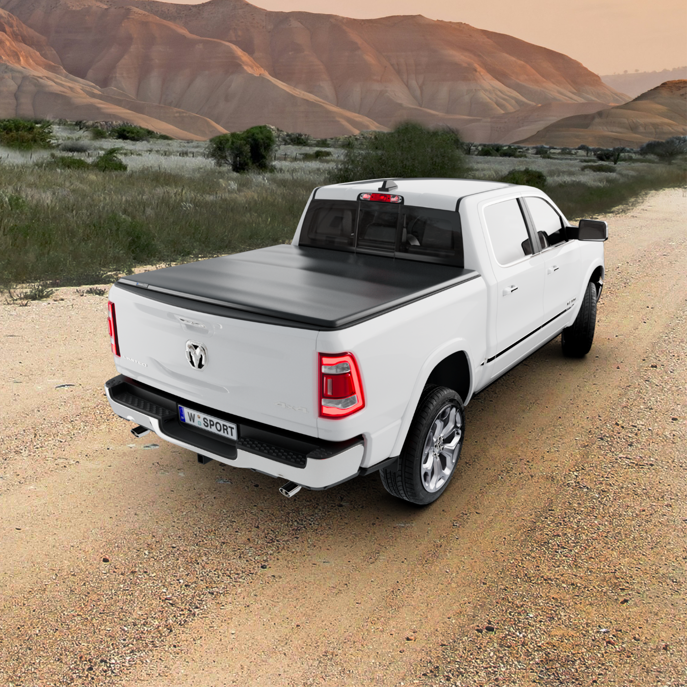 Worksport 29-2736 Tonneau Cover for Select RAM 1500s with 6'4" Beds