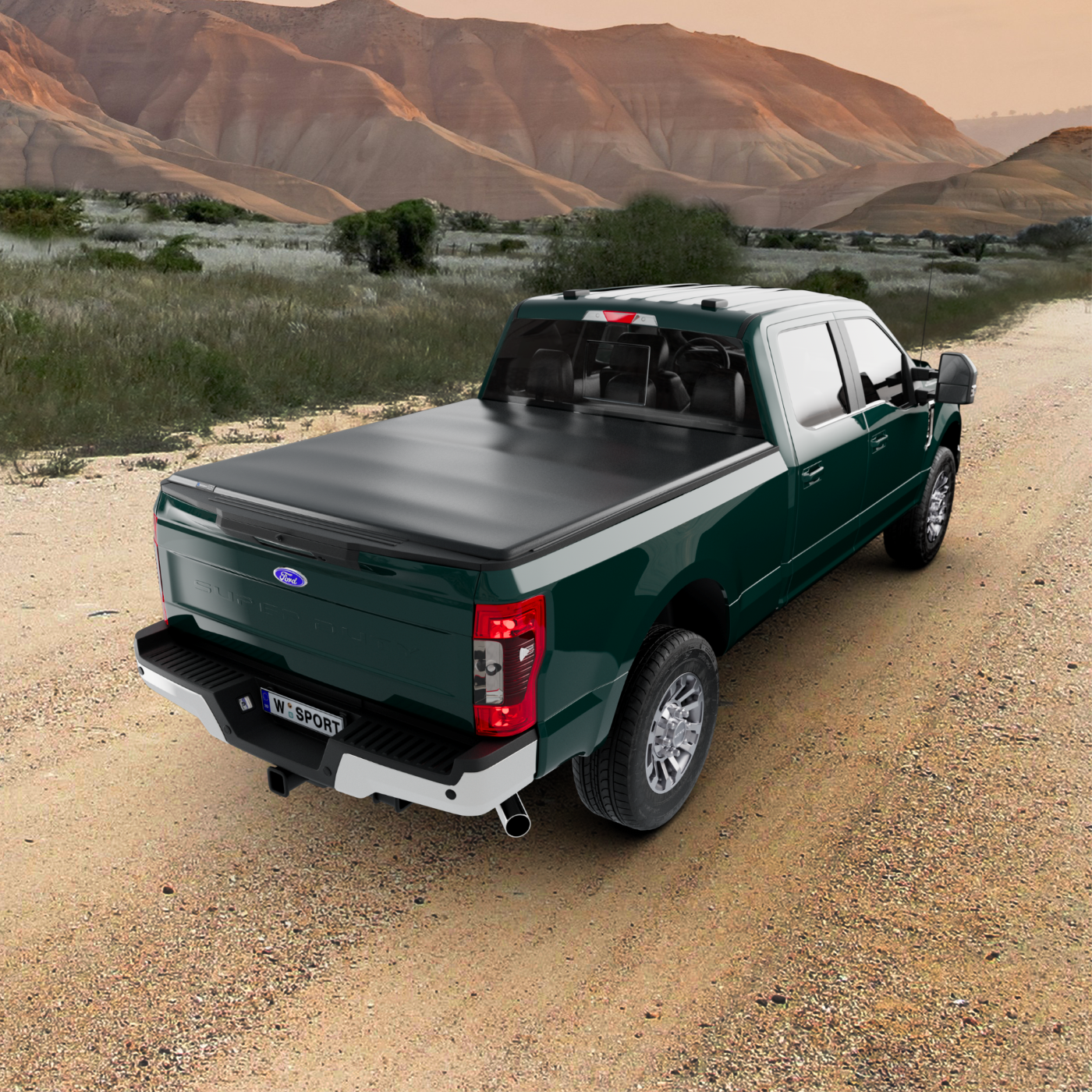 Worksport 29-3226 Tonneau Cover for Select Ford F-250 Super Dutys with 6'6" Beds