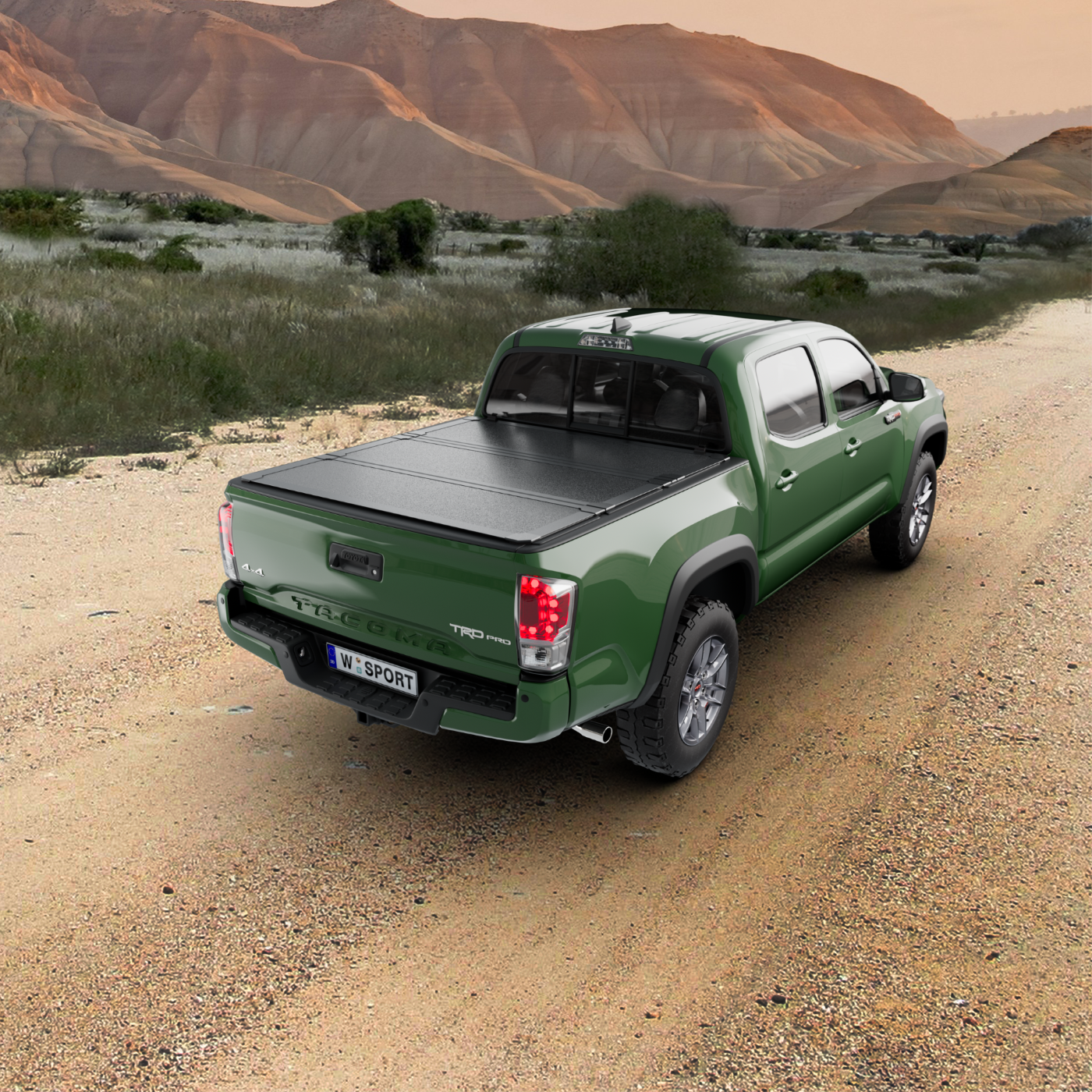 Worksport 4775261 Tonneau Cover for Select Toyota Tacomas with 6' Beds