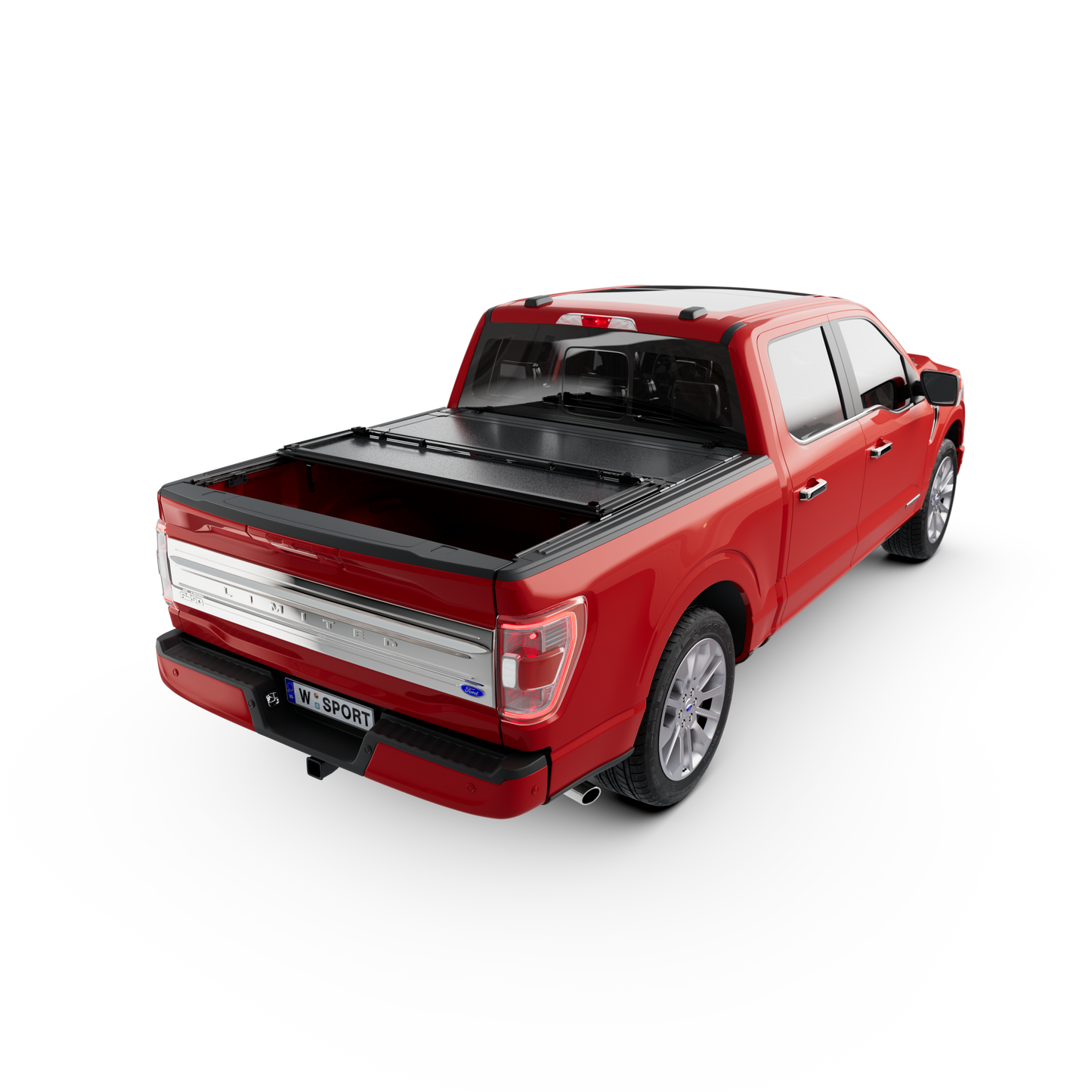 Worksport 4931450 Tonneau Cover for Select Ford F-150s with 5'6" Beds