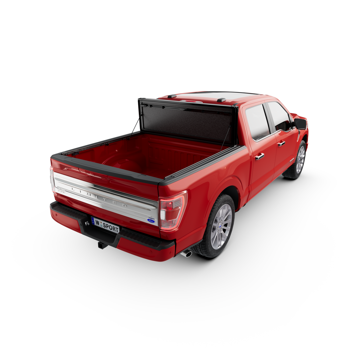 Worksport 4931450 Tonneau Cover for Select Ford F-150s with 5'6" Beds