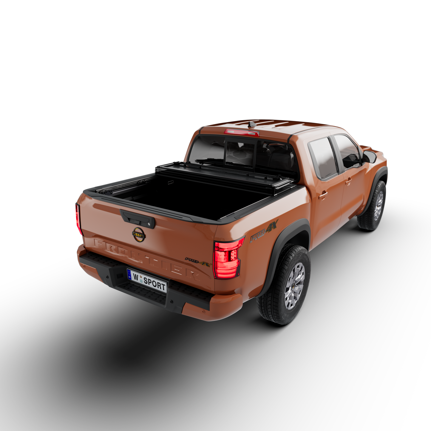 Worksport 4758161 Tonneau Cover for Select Nissan Frontiers with 6' Beds