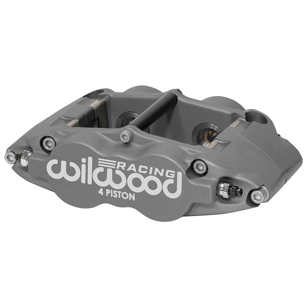 Wilwood 120-13828 Wilwood Caliper-Forged Superlite FSL4R/ST Aluminum 1.88/1.75in Pistons .81in Disc Ano - Right