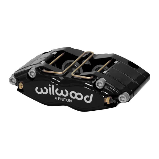 Wilwood 120-14697-BK Wilwood Caliper-Dynapro Single 5.98in Mount-Black 1.58in Piston 1.1in Disc