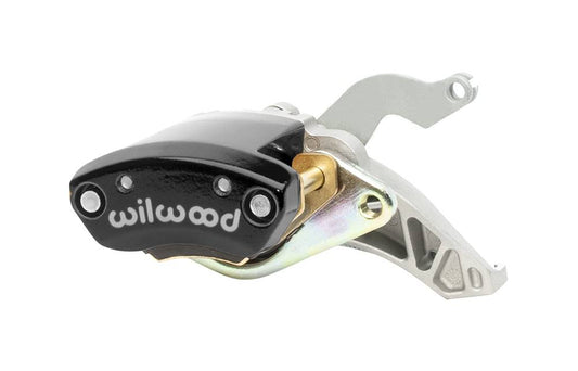 Wilwood 120-15484-BK Wilwood Caliper - MC4 Mechanical Right Hand - Black 1.19in Piston 1.10in Rotor - Black
