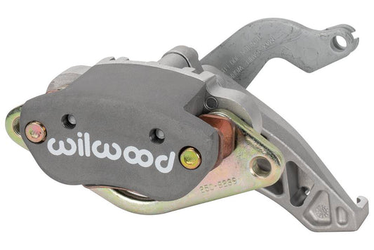 Wilwood 120-17271 Wilwood Caliper-MC4 Mechanical-R/H Grey w/ Logo 1.11in Piston .39in Disc