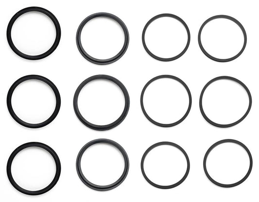 Wilwood 130-14278 Wilwood O-Ring & Seal Kit - 1.75/1.62/1.62in Square Seal - 6 pk.
