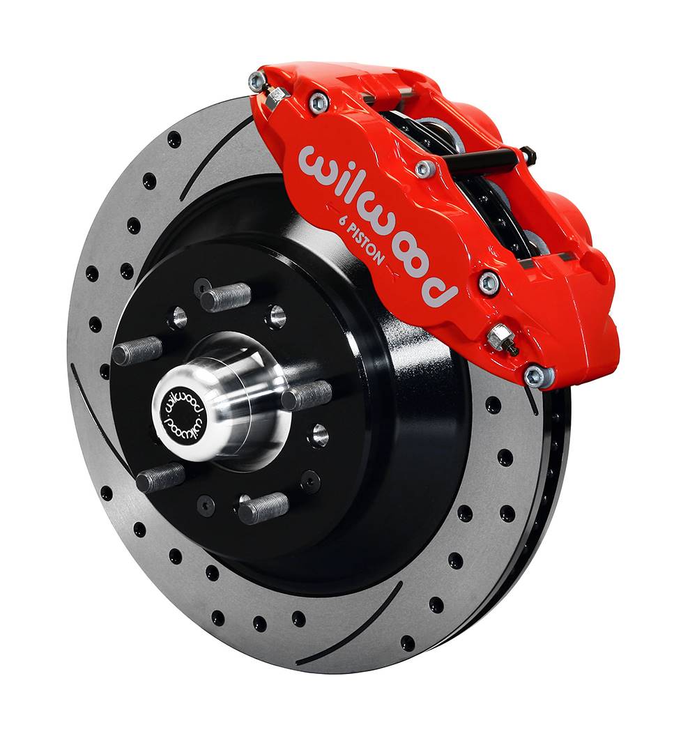 Wilwood 140-12276 Wilwood Narrow Superlite 6R Front Hub & 1PC Rtr Kit 12.88in WWE ProSpindle