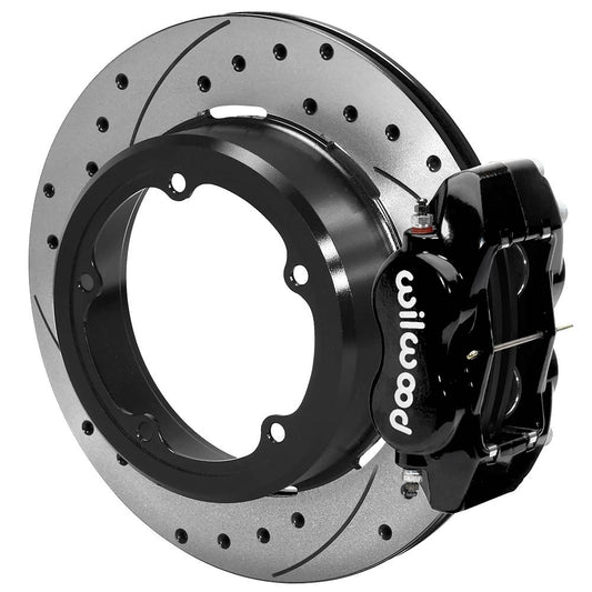 Wilwood 140-12420 Wilwood Forged Dynalite P/S Park Brake Kit Strange Eng Floater 3.49in Offset