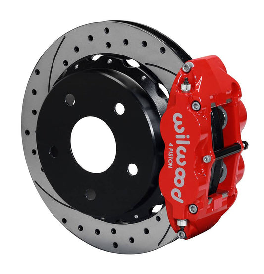 Wilwood 140-13323 Wilwood Narrow Superlite 4R Rear P-Brk Kit 12.88in Big Ford 2.36in Off Bronco 5 x 5.50
