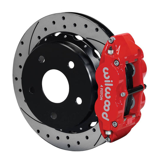 Wilwood 140-13333 Wilwood Narrow Superlite 4R Rear P-Brk Kit 14.00in Big Ford 2.36in Off Bronco 5 x 5.50