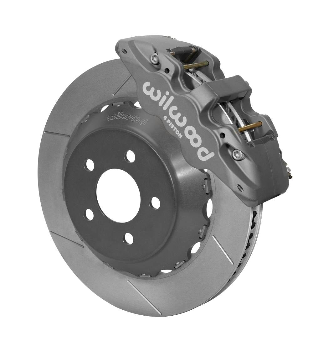 Wilwood 140-14482 Wilwood 15-23 Ford Mustang Aero6 Front Big Brake Kit 14.00in Rotor (Race)