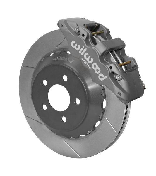 Wilwood 140-14482 Wilwood 15-23 Ford Mustang Aero6 Front Big Brake Kit 14.00in Rotor (Race)