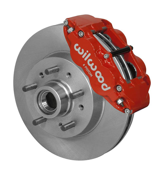 Wilwood 140-14526 Wilwood Narrow Superlite 6R Front Kit 11.86in Slotted Rotor w/ Lines 60-63 GM C10 Truck
