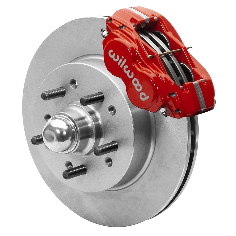 Wilwood 140-14663 Wilwood Forged Dynalite-M Front Kit 11.5in 1 PC Rotor&Hub 58-64 Impala 63-64 Corvette