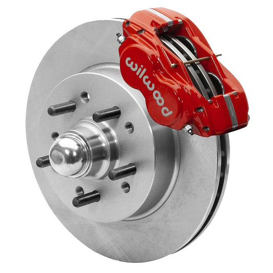 Wilwood 140-14663 Wilwood Forged Dynalite-M Front Kit 11.5in 1 PC Rotor&Hub 58-64 Impala 63-64 Corvette