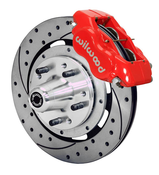 Wilwood 140-15197 Wilwood Forged Dynalite Front Kit 12.19in 65-72 CDP C Body -Drum