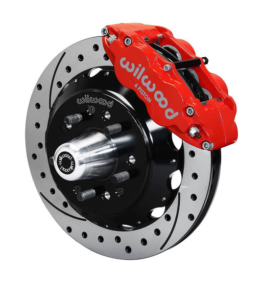Wilwood 140-15200 Wilwood Narrow Superlite 6R Front Hub Kit 14.00in 65-72 CDP C Body -Drum