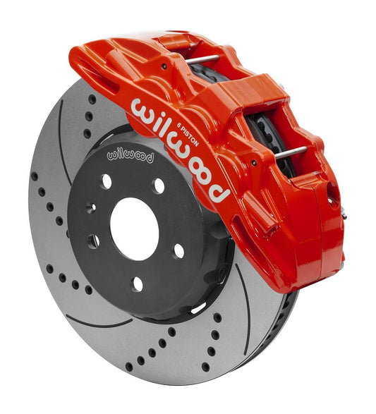Wilwood 140-15425 Wilwood 10-15 Camaro Front Kit SX6R Lug Drive